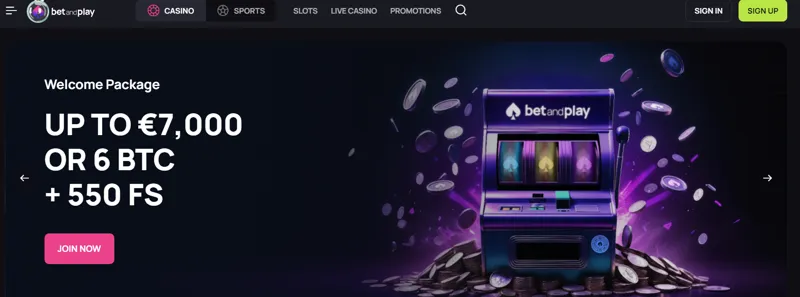 BetAndPlay Casino